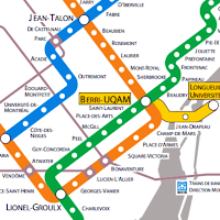 Montreal Subway Map Offline