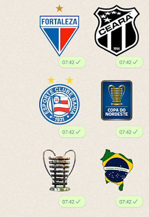 Figurinhas da Copa do Nordeste Screenshot 2