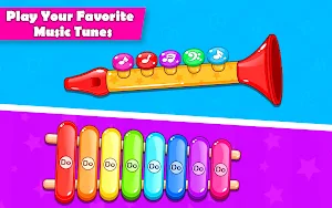 Baby Piano and Sounds for Kids Screenshot 1