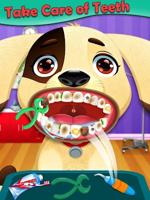 Pet Animal Dentist Care Screenshot 2