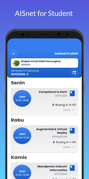 AISnet ITG for Student Screenshot 3
