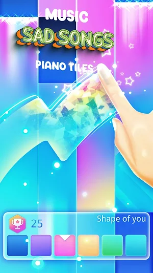 Sad Songs Piano Tiles Screenshot 0