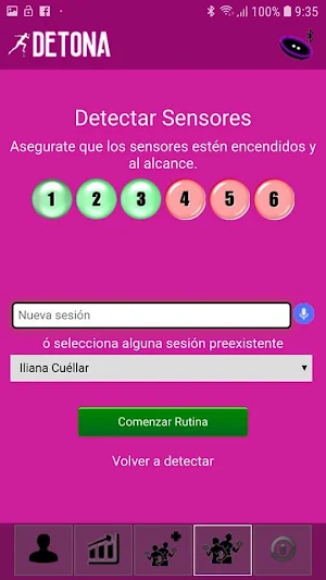 Detona Fitness Screenshot 1