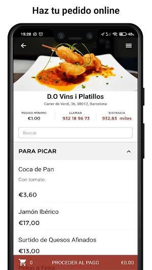 D.O Vins i Platillos Screenshot 1