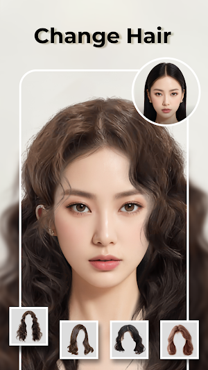 HairCut Styles: Hair Dye Screenshot 3