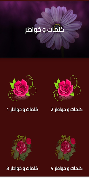 كلمات وخواطر Screenshot 1