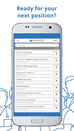 Enterprise Medical Staffing Screenshot 2