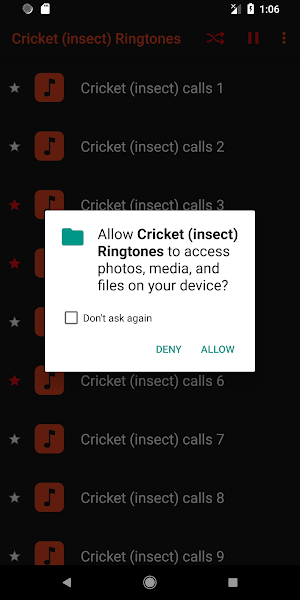 Cricket (insect) Ringtones Screenshot 1