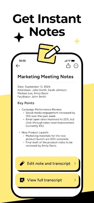 NoteNinja - AI Note Taker Screenshot 2