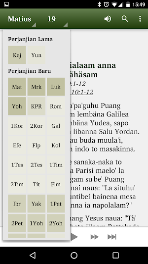 Alkitab Bambam Screenshot 1