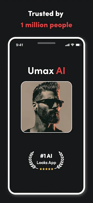 Umax AI: Looksmaxxing & Mewing Screenshot 0