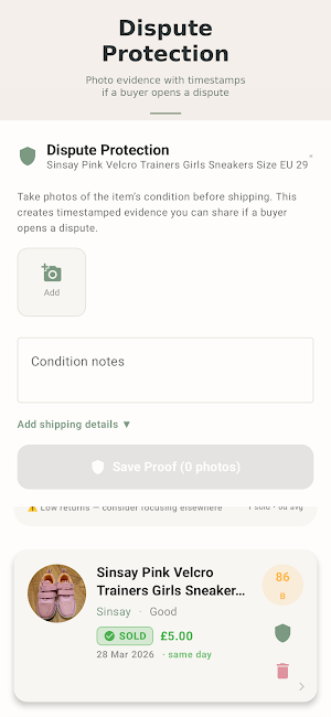 VintSnap: Sell on Vinted Fast Screenshot 2