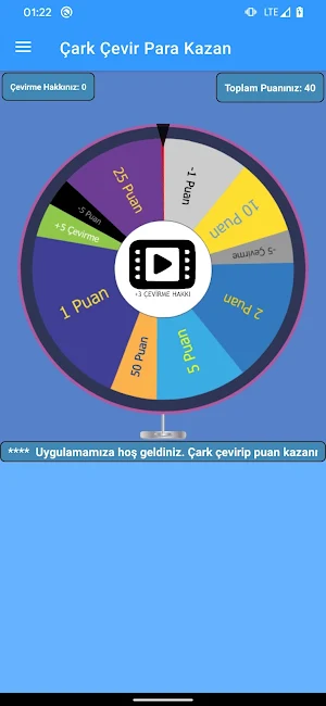 Çarkı Çevir Para Kazan Screenshot 3
