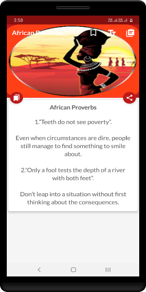 Best African Proverbs - Offline Screenshot 2