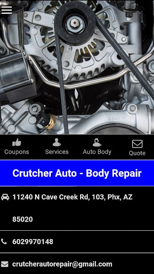 Crutcher Automotive Screenshot 0