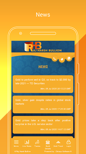 Raj Harsh Bullion Screenshot 1