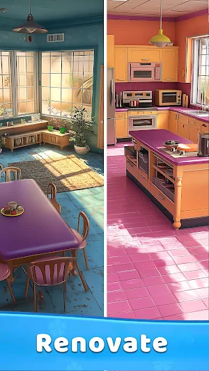 Puzzle Kitchen Food Merge Game Screenshot 2