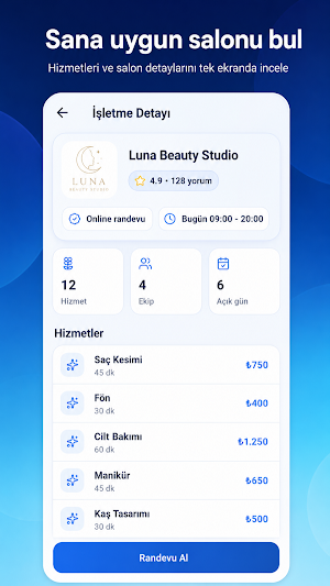 Ajendo: Online Randevu Screenshot 1