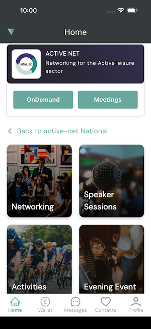active-net: Networking Events Screenshot 1