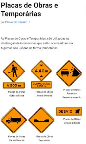 Placas de Trânsito - Quiz - DE Screenshot 2
