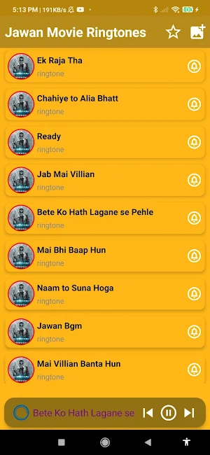 Jawan Movie Ringtone Screenshot 2