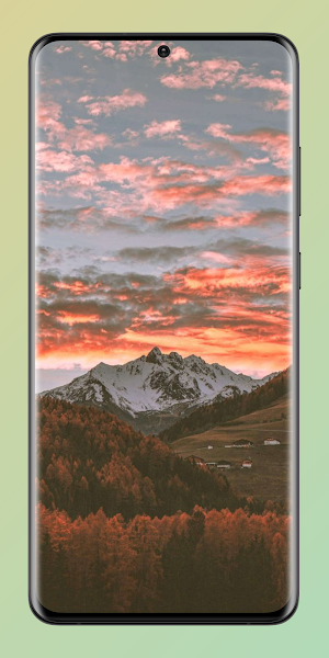 Mountain Landscape Wallpaper Screenshot 0