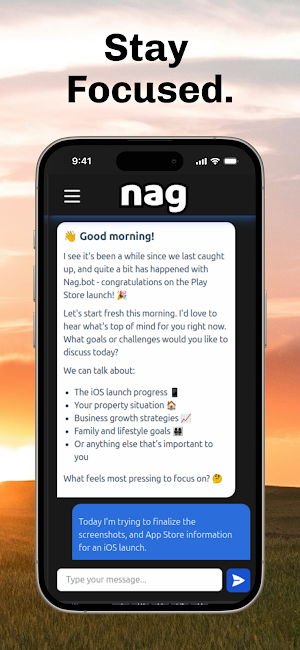 Nag Bot Accountability Partner Screenshot 1