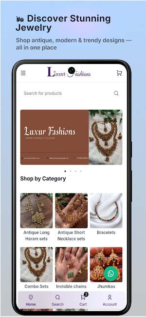 Luxur Fashions Screenshot 1