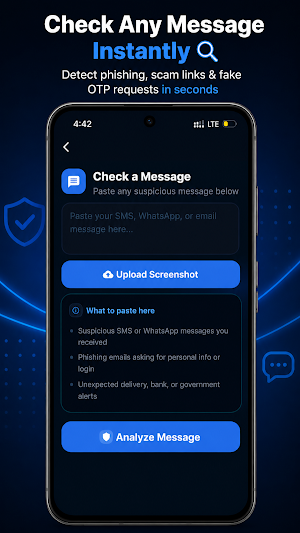 ScamCheck AI - Scam Detector Screenshot 1