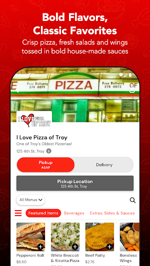 I Love Pizza of Troy Screenshot 1