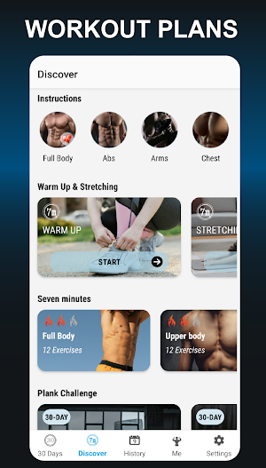 Home Workout: Fitness Coach Screenshot 1