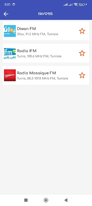 Radio Tunisie Screenshot 2