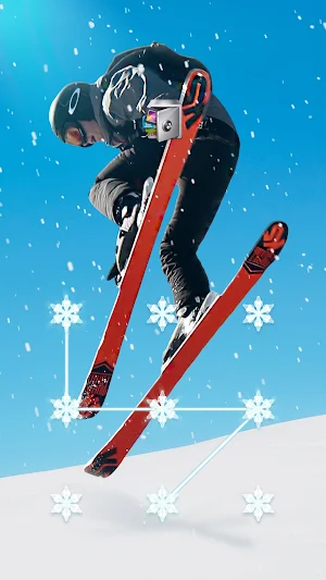 AppLock Live Theme Skiing – Paid Theme Screenshot 0