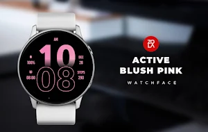 Active Blush Pink Watch Face Screenshot 0