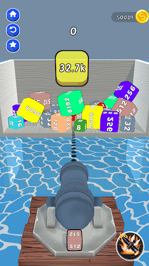 Cannon Merger 2048 Screenshot 0