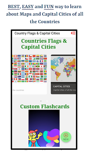 County Flags and Capitals Screenshot 0