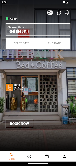 The Batik Coffee & Bed Screenshot 1