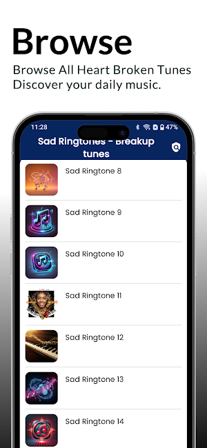 Sad Ringtones - Breakup tunes Screenshot 3