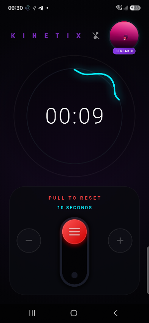 Kinetix - Deep Focus Timer Screenshot 1