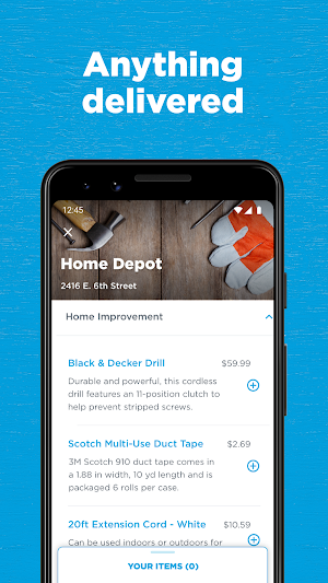 Favor - Anything Delivered! Food, Alcohol + More Screenshot 2