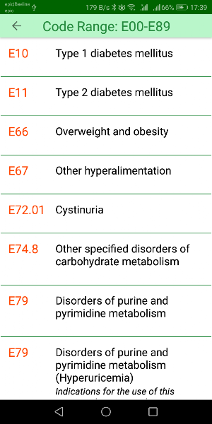 Medical Diets Screenshot 2