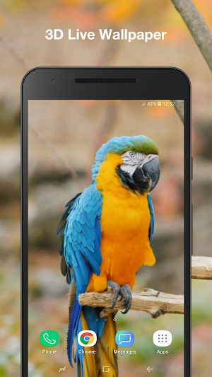 3D Birds Live Wallpaper Screenshot 0