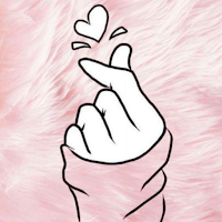 Finger heart wallpaper bts