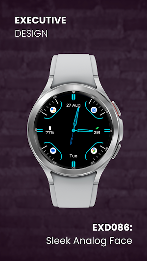 EXD086: Sleek Analog Face Screenshot 1