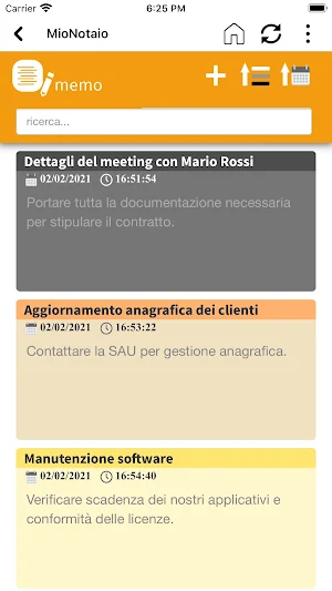 Mio Notaio Screenshot 3