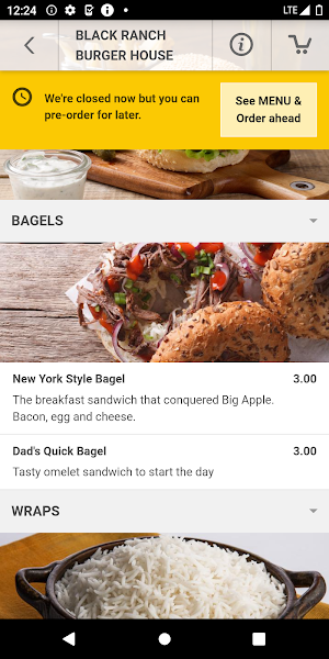 Black Ranch Burger House Screenshot 2