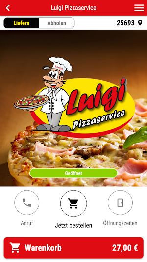 Luigi Pizzaservice Screenshot 0