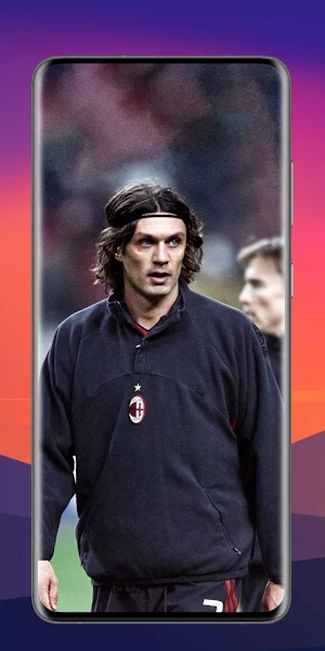 Paolo Maldini 4K Wallpaper Screenshot 2
