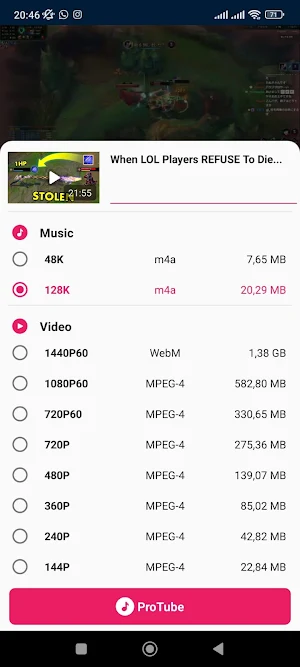 Play Tube Player Screenshot 2
