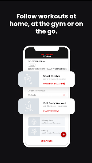 Hollywood Fitness Portland Screenshot 2